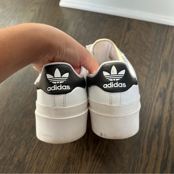 Adidas Women’s Superstar Bonega Platform Sneakers - Picture 4 of 12